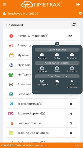 Run android online APK TimeTrax® - Cloud HCM  ERP Software from MyAndroid or emulate TimeTrax® - Cloud HCM  ERP Software using MyAndroid
