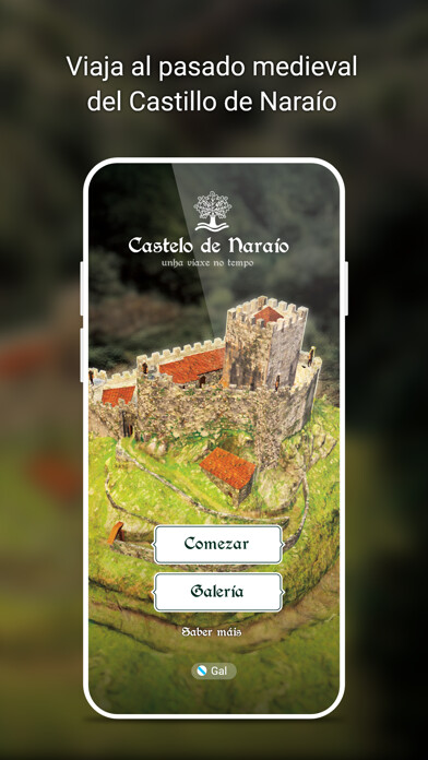 Emulate iPhone app Timetrip: Castelo de Naraío using MyAndroid