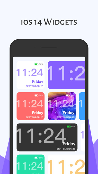 Emulate iPhone app 时钟小组件-TimeWidgets using MyAndroid Emulate iPhone app 时钟小组件-TimeWidgets using MyAndroid