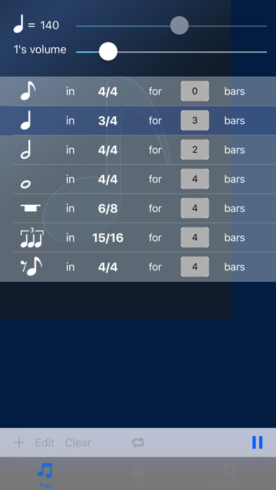 Emulate iPhone app Timing Trainer using MyAndroid