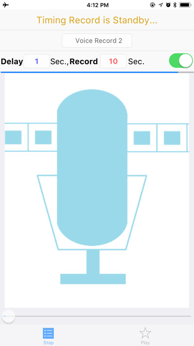 Emulate iPhone app Timing Voice Recorder using MyAndroid Emulate iPhone app Timing Voice Recorder using MyAndroid