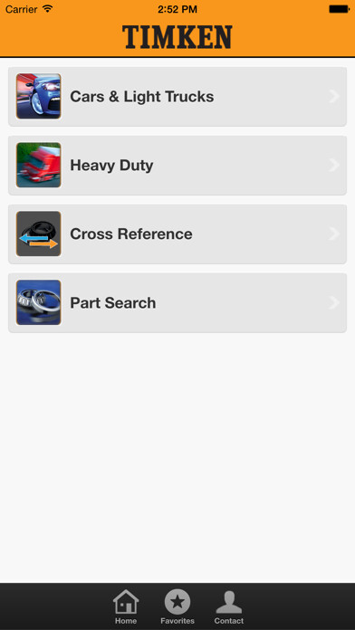 Emulate iPhone app Timken Info using MyAndroid