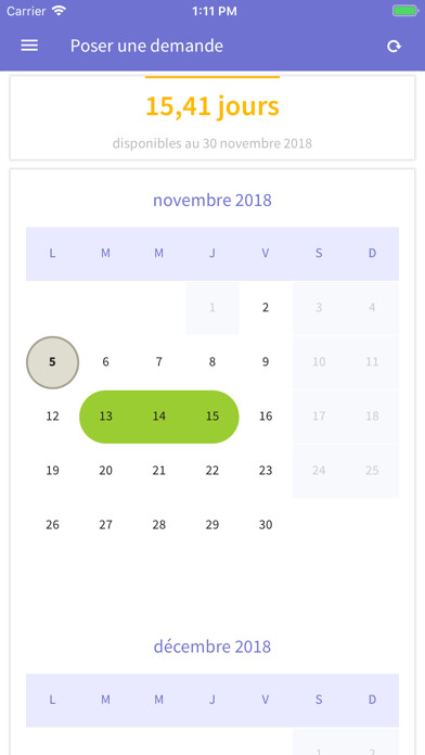 Emulate iPhone app Timmi Absences using MyAndroid