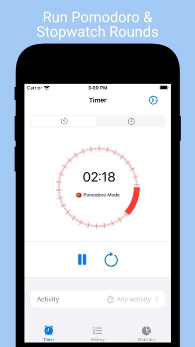 Emulate iPhone app Timmy: Time & Pomodoro Tracker using MyAndroid Emulate iPhone app Timmy: Time & Pomodoro Tracker using MyAndroid