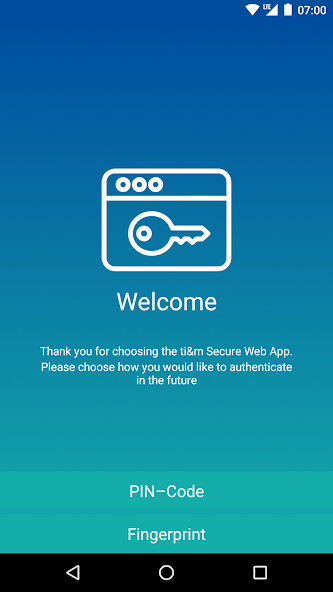 Run android online APK tim secure web from MyAndroid or emulate tim secure web using MyAndroid