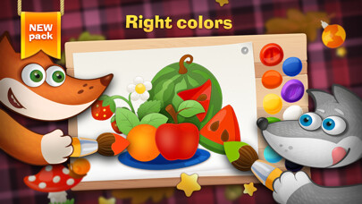 Emulate iPhone app Tim the Fox - Paint - free preschool coloring game using MyAndroid Emulate iPhone app Tim the Fox - Paint - free preschool coloring game using MyAndroid