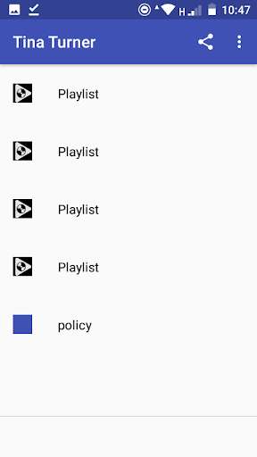 Run android online APK Tina Turner songs from MyAndroid or emulate Tina Turner songs using MyAndroid