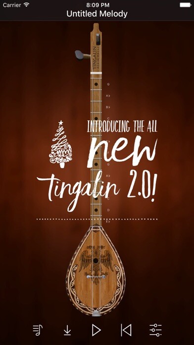 Emulate iPhone app Tingalin - (Albanian Çiftelija) Music Instrument using MyAndroid Emulate iPhone app Tingalin - (Albanian Çiftelija) Music Instrument using MyAndroid