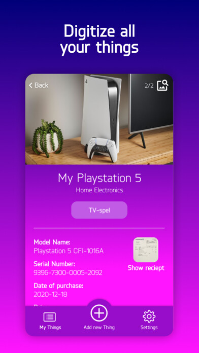 Emulate iPhone app Ting, Document Every Thing using MyAndroid Emulate iPhone app Ting, Document Every Thing using MyAndroid