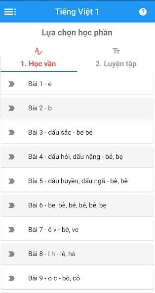 Run android online APK Tiếng Việt 1 - tập 1+2 from MyAndroid or emulate Tiếng Việt 1 - tập 1+2 using MyAndroid