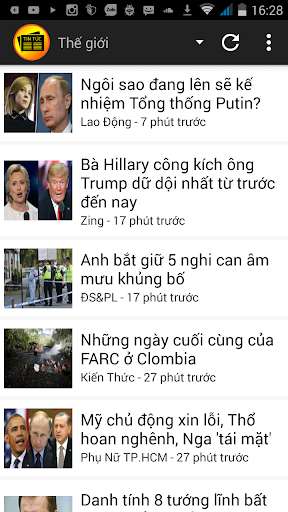 Run android online APK Tin moi - Doc bao, Tin tuc from MyAndroid or emulate Tin moi - Doc bao, Tin tuc using MyAndroid