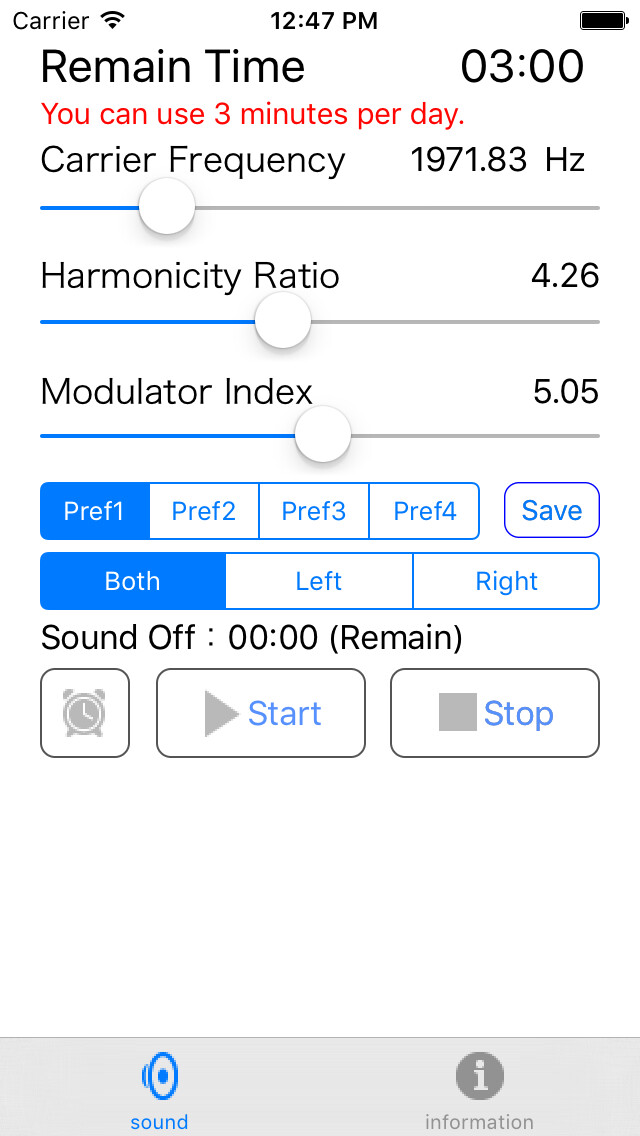 Emulate iPhone app tinnitus free using MyAndroid Emulate iPhone app tinnitus free using MyAndroid