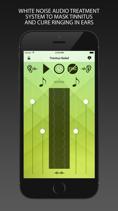 Emulate iPhone app Tinnitus Relief Sound Masking using MyAndroid Emulate iPhone app Tinnitus Relief Sound Masking using MyAndroid