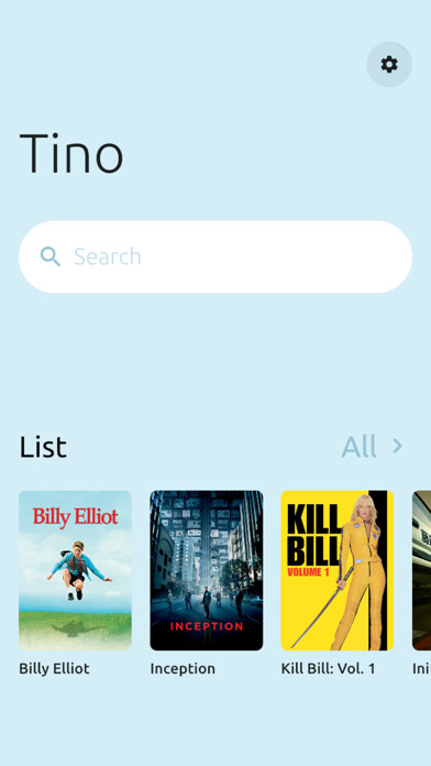 Emulate iPhone app Tino Movie using MyAndroid