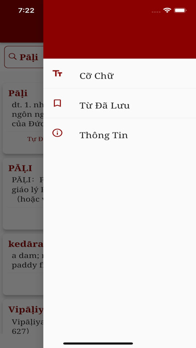 Emulate iPhone app Từ Điển Pāḷi using MyAndroid Emulate iPhone app Từ Điển Pāḷi using MyAndroid