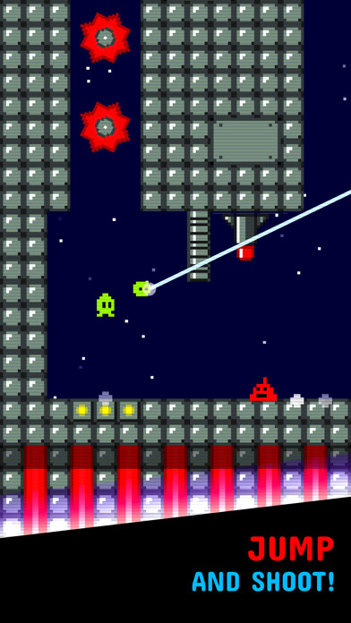 Emulate iPhone app Tiny Alien - Jump and Shoot! using MyAndroid Emulate iPhone app Tiny Alien - Jump and Shoot! using MyAndroid