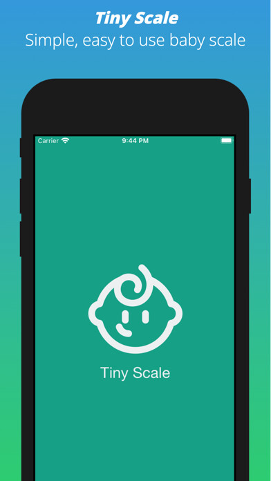 Emulate iPhone app Tiny Baby Scale using MyAndroid