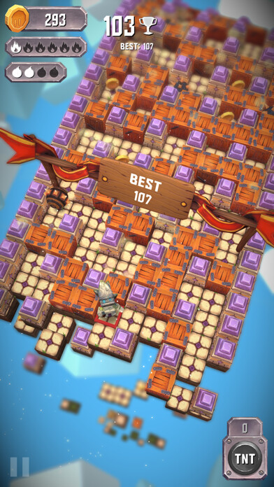 Emulate iPhone app Tiny Bombers using MyAndroid