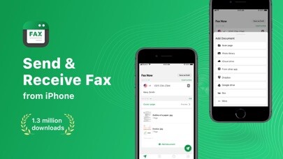 Emulate iPhone app Tiny Fax: Send & Receive Faxes using MyAndroid