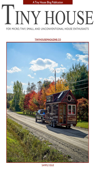 Emulate iPhone app Tiny House Magazine using MyAndroid