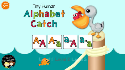 Emulate iPhone app Tiny Human Alphabet Catch using MyAndroid