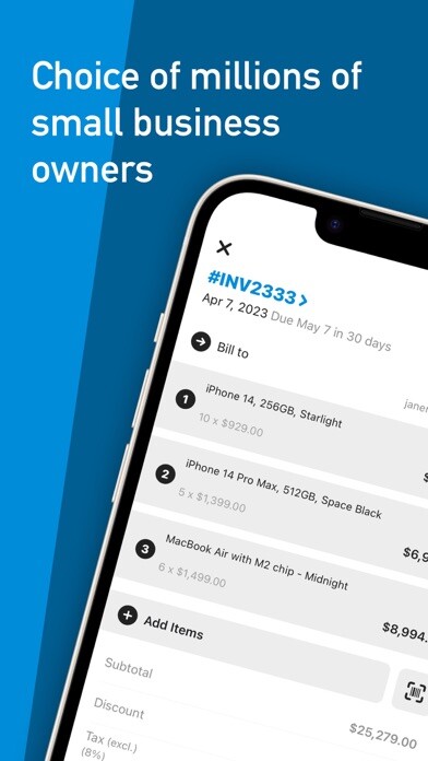 Emulate iPhone app Tiny Invoice: An Invoice Maker using MyAndroid Emulate iPhone app Tiny Invoice: An Invoice Maker using MyAndroid