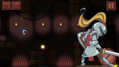 Emulate iPhone app Tiny Knight Castle Runner Fun using MyAndroid