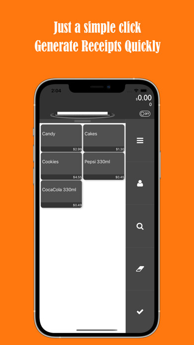 Emulate iPhone app TinyPOS:Simple as Calculator using MyAndroid Emulate iPhone app TinyPOS:Simple as Calculator using MyAndroid