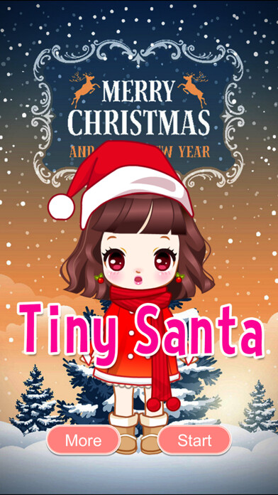 Emulate iPhone app Tiny Santa Cute Xmas Girl Dress Up using MyAndroid Emulate iPhone app Tiny Santa Cute Xmas Girl Dress Up using MyAndroid