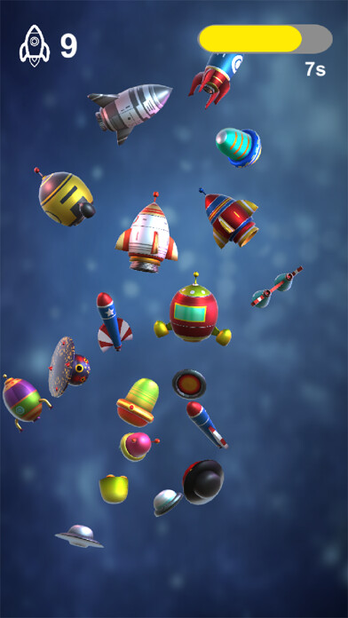 Emulate iPhone app Tiny Spaceships using MyAndroid