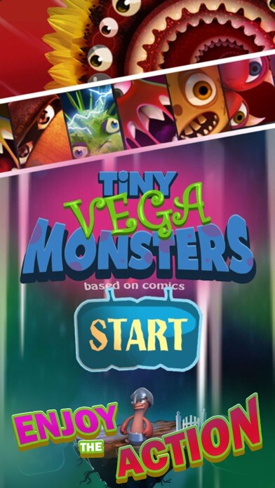 Emulate iPhone app Tiny Vega Monsters using MyAndroid