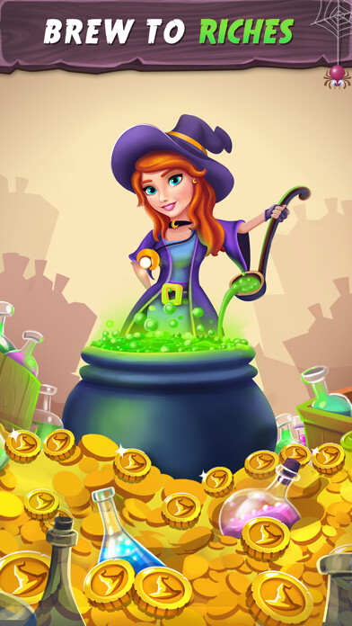 Emulate iPhone app Tiny Witch : Clicker Game using MyAndroid
