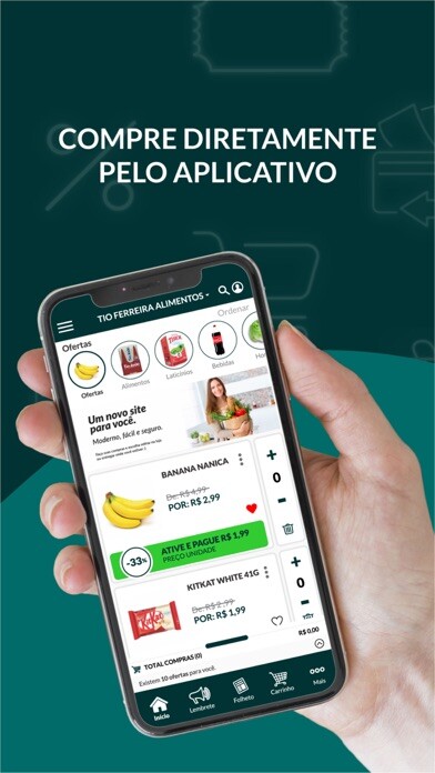 Emulate iPhone app Tio Ferreira Alimentos using MyAndroid Emulate iPhone app Tio Ferreira Alimentos using MyAndroid