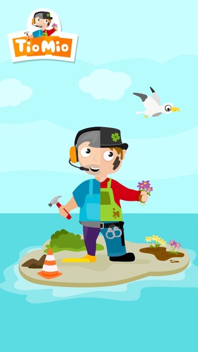 Emulate iPhone app TioMio - My Vocation Puzzle using MyAndroid