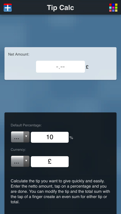 Emulate iPhone app Tip Calc - App using MyAndroid Emulate iPhone app Tip Calc - App using MyAndroid