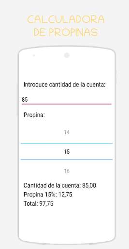 Run android online APK Tip Calculator - Bill Calculate Percentage from MyAndroid or emulate Tip Calculator - Bill Calculate Percentage using MyAndroid