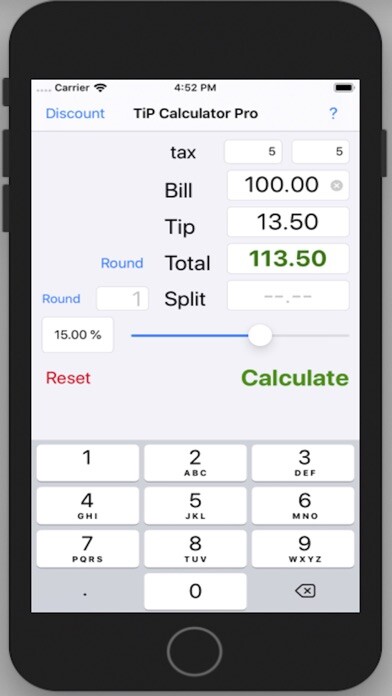 Run android online APK Tip Calculator Pro from MyAndroid or emulate Tip Calculator Pro using MyAndroid