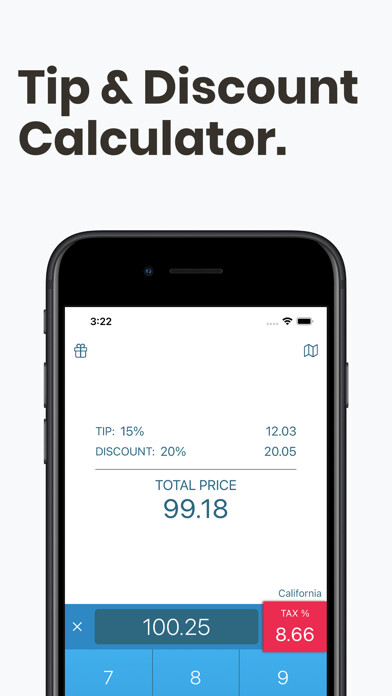 Emulate iPhone app Tip Calculator: Tax & Discount using MyAndroid Emulate iPhone app Tip Calculator: Tax & Discount using MyAndroid