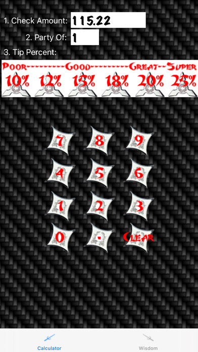 Emulate iPhone app Tip Ninjamaster Calculator using MyAndroid Emulate iPhone app Tip Ninjamaster Calculator using MyAndroid
