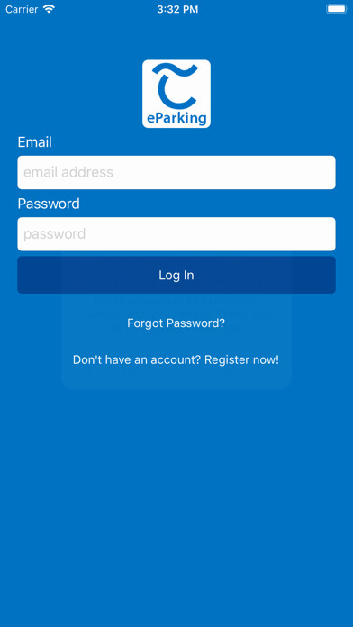 Emulate iPhone app Tipperary eParking using MyAndroid