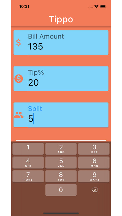 Emulate iPhone app Tippo: Easy Tip Calculator using MyAndroid Emulate iPhone app Tippo: Easy Tip Calculator using MyAndroid