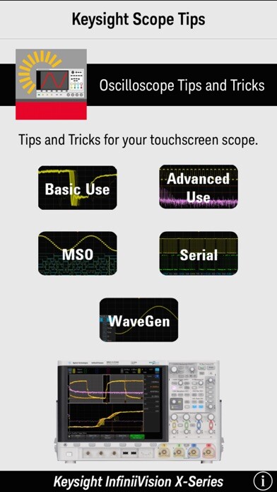 Emulate iPhone app Tips and Tricks - Keysight Oscilloscopes using MyAndroid Emulate iPhone app Tips and Tricks - Keysight Oscilloscopes using MyAndroid
