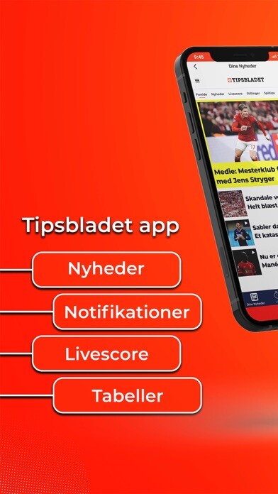Emulate iPhone app Tipsbladet using MyAndroid