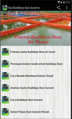 Emulate Android APK Tips Budidaya Ikan Gurame