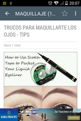 Emulate Android APK Tips de Maquillaje