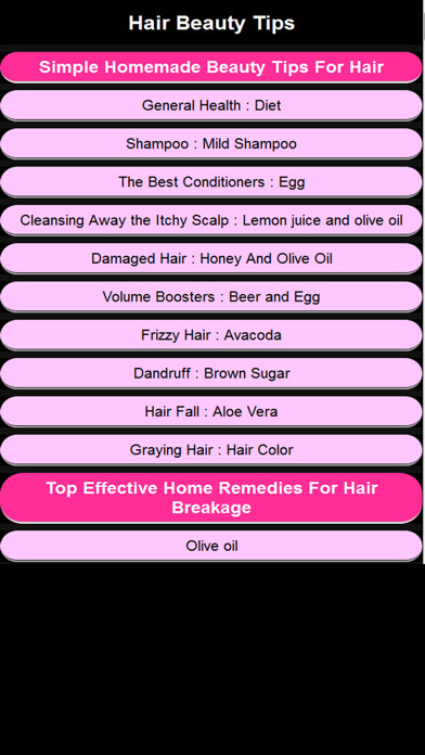 Emulate iPhone app Tips for Hair using MyAndroid