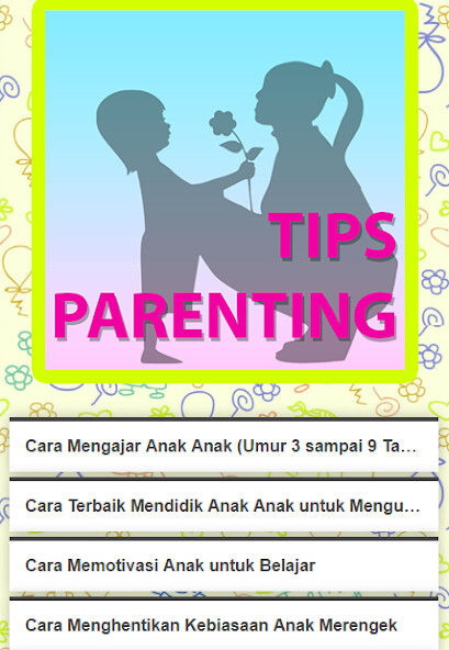 Run android online APK Tips Parenting Untuk Anak from MyAndroid or emulate Tips Parenting Untuk Anak using MyAndroid