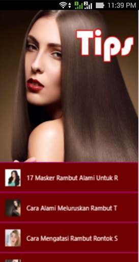Emulate Android APK Tips Perawatan Rambut Sehat