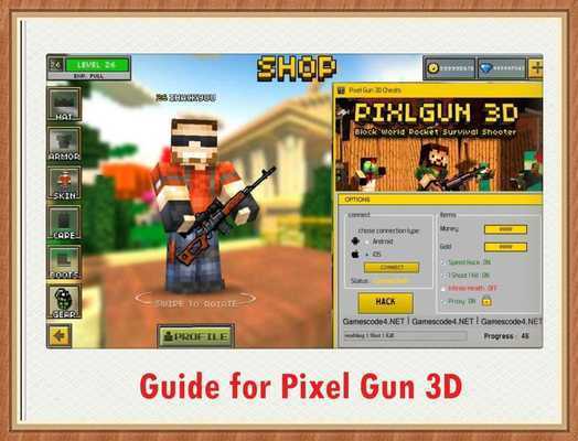 Emulate Android APK Tips Pixel Gun 3D Hacks Emulate Android APK Tips Pixel Gun 3D Hacks