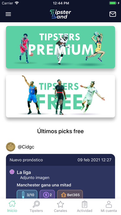 Emulate iPhone app Tipsterland - Apuestas using MyAndroid Emulate iPhone app Tipsterland - Apuestas using MyAndroid